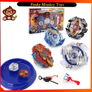 (4 IN 1 ) Beyblade Box Set with Stadium Beyblade Box Set Mainan Budak