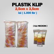 [1000 Sheets] 2x3 Clear Plastic Clips – Super Clear & Strong Mini Ziplock!