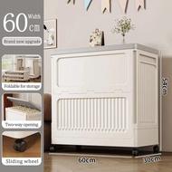 【50-60cm】Kabinet simpanan lipat  simpanan tanpa pemasangan almari bilik tidur kalis lembap dan kalis