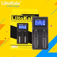 LiitoKala Lii-PD2 18650 26650 21700 LCDLithium Battery Charger