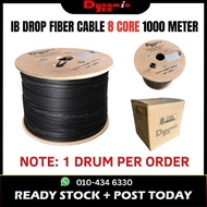 FTTH 8 Core Outdoor IB Drop Fiber Cable 1000m (FRP)GJYXFCH-8B6A1 G657A1 IB203