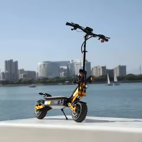 Best Selling 60v 6000w 5600w Dual Motor Electric Scooter 11 Inch Fat Tire E Scooter Foldable For Adu