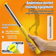 Badminton Swing Trainer with Tape Badminton Racket Swing Correction Trainer Adjustable Resistance