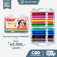 V-TEC Face Paint Marker FPM0367B | Body Face Paint | Facial Paint