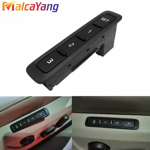 NEW Car Driver Seat Adjustment Memory Switch Button For V-W Passat B7 CC J-etta 5 MK5 Octavia Superb