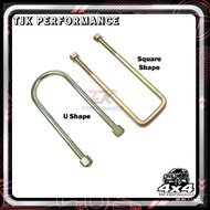 U-Bolt Nut UBolt U Clip Clamp Bracket Screw Lowered Lift Up 4x4 4x2 4WD 2WD Pickup Truck Van Triton 