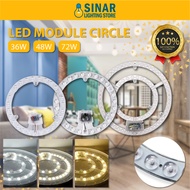 LED Circular Light Module Magnet 36W & 48W & 72W / Warmwhite / Daylight / 3 Colour Ceiling Light Lam