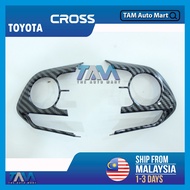Toyota Corolla Cross XG10 Steering Carbon Lining Fit For Corolla Cross 2021 - 2026 Tam Auto Car Acce