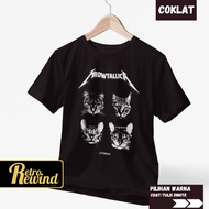 Colab Meowtalica T-shirt Size S - 7XL Big Size Jumbo and Children'S T-shirt Size XS - XL (ages 2 - 1