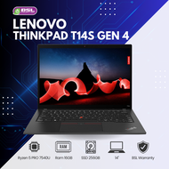 โน๊ตบุ๊คมือสอง ประกันศูนย์ Lenovo ThinkPad T14s Gen 4 ทัชสกรีน | AMD Ryzen 5 เทียบ GEN 13 ทำงาน เรีย
