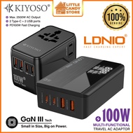 LDNIO® VS KIYOSO® GaN PD3.0 QC4+ USB Travel Charger 70W~100W Super Fast Charge USB Adaptor Power Plu