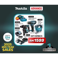 MID YEAR MAKITA 12Vmax Cordless Combo ( HR166DZ Rotary Hammer / HP333DZ Hammer Driver Drill / JV101D