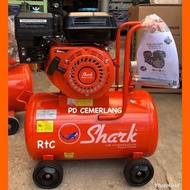 Kompresor udara shark kompressor portable shark bahan bakar bensin