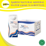 Amrise Natural Mineral Water (Bottled in Lahti Finland) 330 ml x 12 Bottles