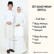 [ Full Set ] Baju Nikah | Baju Kawin | Baju Pengantin | Baju Akad Nikah | Baju Couple Nikah.