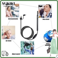 SUKIKII Ear Camera Scope Earwax Clean Visible Ear Wax Removal Kit Cleaning Ear