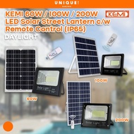 SOLAR LED FLOODLIGHT / 100W / 200W LED SOLAR FLOODLIGHT C/W REMOTE CONTROL (IP65) | DAYLIGHT