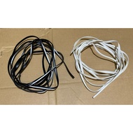 3.5 Meter Car Body kit Rubber Seal Lining Rubber Skirt Lining Rubber Skirting Lining White / Black