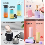 Tupperware Xploris Easy Open Flask 450ml / Thermal Flask 190ml/ Mini Thermal Food Jar 250ml/ Thermal