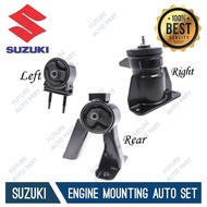 ENGINE MOUNTING AUTO/MANUAL SET FOR SUZUKI SWIFT 1.3L M13A / 1.5L M15A / 1.6L M16A 2004-2012 [FUTURE