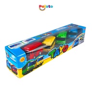 TAYO PULL BACK BUS CAR 4PCS - JKL-13B