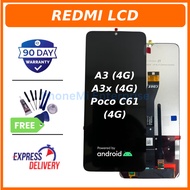 Redmi A3 LCD Display Touch Screen Compatible for Redmi A3 (4G) / A3x (4G) / Poco C61 (4G)