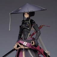 全新‼️清倉-機娘 浪人❗️ 三頭隨意切換FIGURE GOODSMILEE｜配件齊全，姿勢任意擺ドリフターズ漂流武士 流浪武士 RONIN帶劍帶帽可除裙｜ ‼️FIGMA 549 🇯🇵多件發售中‼️