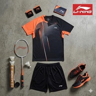 Professional Cool Badminton Clothing for Men and Women, Elastic, Standard Sports Form LN247