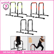 [Lovoski] Dip Stand Station Dip Bar Height Adjustable Parallel Bars for Upper Body
