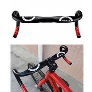 FMFXTR Handlebar Dropbar Handlebar Drop Bar Road Bike 31.8 x 420 mm Aero Flat Alloy Aluminum