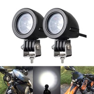 2PCS 10W MOTORCYCLE LED LIGHT DRIVING FOG LAMP 12V 24V SPOT BEAM POD AUXILIARY OFFROAD CAR TRUCK SUV BICYCLE INDICATOR W