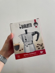 [全新］Bialetti Moka Express 鋁質意大利摩卡咖啡壺 3杯裝