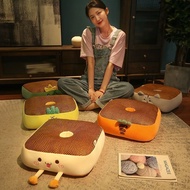 Double sided seat cushion, breathable cool cushion, seat cushion, buttocks cushion, o双面坐垫透气凉垫坐垫屁垫办公室久坐凉席屁股垫子竹垫增高坐垫3.1jj