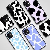 Casing for OPPO R11s Plus R15 R17 R7 R7s R9 pro r7t Case Cover A1 VSCO Cow Print Black White