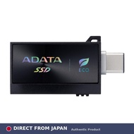 【エイデータ】外付けSSD SC730 ブラック 512GB Type-C/Type-A 最大読込速度600MB/秒 コンパクト7.8g SC730-51...