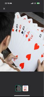 聖誕 禮物！搞笑中伏 超大poker 撲克牌 惡搞整蠱聖誕禮物