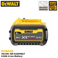 DEWALT DCB546 18v/54v XR FLEXVOLT 6.0Ah Li-ion Battery
