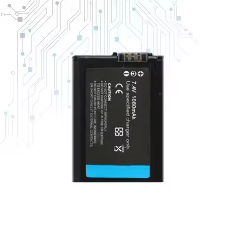 Digital Battery for Sony Alpha a6500 a6300 a7 7R a7R a7R II a7II NEX-3 NEX-3N NEX-5 NP-FW50 1080mAh