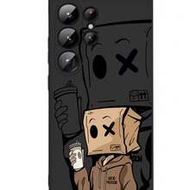 Ugly Cute Funny Fashion 1pc Coffee Cup Shaped Anti-Drop Anti-Slip Black Phone Case Compatible With I
