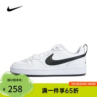 NIKE（滔搏运动）耐克男大童NIKE COURT BOROUGH LOW 2 (GS)复刻鞋 BQ5448-104 40