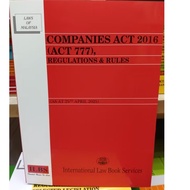 COMPANIES ACT 2016 (ACT 777) REGULATIONS & RULES  [As At 25 APRIL 2025) PMKL