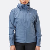 【Rab】Downpour Eco Jacket 輕量防風防水連帽外套 女 白令海藍