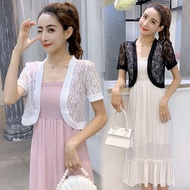 XXL,XXXL Women Bolero White Black Short Sleeve  Cardigan Shrugs Lace Bolero for Women Dress Plus Siz