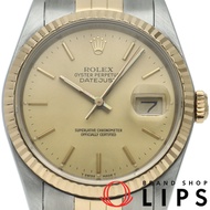 勞力士 Datejust 男士腕錶 16233(R) K18YG/SS 香檳色顏色1988 年 成色極佳 [二手]