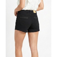 JEANS Shorts Women's Stretch Fabric Black MEDIA (PG17)