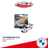 MSZ 1:64 BMW M6 GT3 Diecast Car Model Car Toys Diecast Car