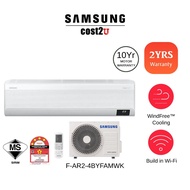 Samsung 2.5HP WindFree Deluxe Inverter Air Conditioner AR2-4BYFAMWK AI Auto Cooling Air Cond Daikin Murah 冷氣機