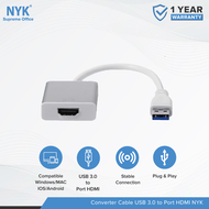 NYK Converter Kabel USB 3.0 to Port HDMI