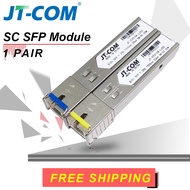 2pcs SC SFP Module Gigabit DDM BIDI mini gbic 1000Mbps fiber tranceiver sfp module Compatible with M