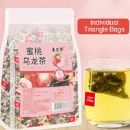 Peach Oolong Tea, White Peach Oolong Tea, Dried Peach Fruit Tea, Tea Bags, Health Tea, Cold Brew Tea